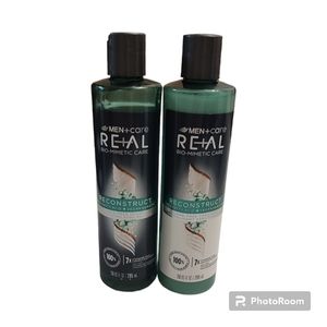 Set of Dove Men Care Real Bio-Mimetic Reconstruct Shampoo and Conditioner 10oz